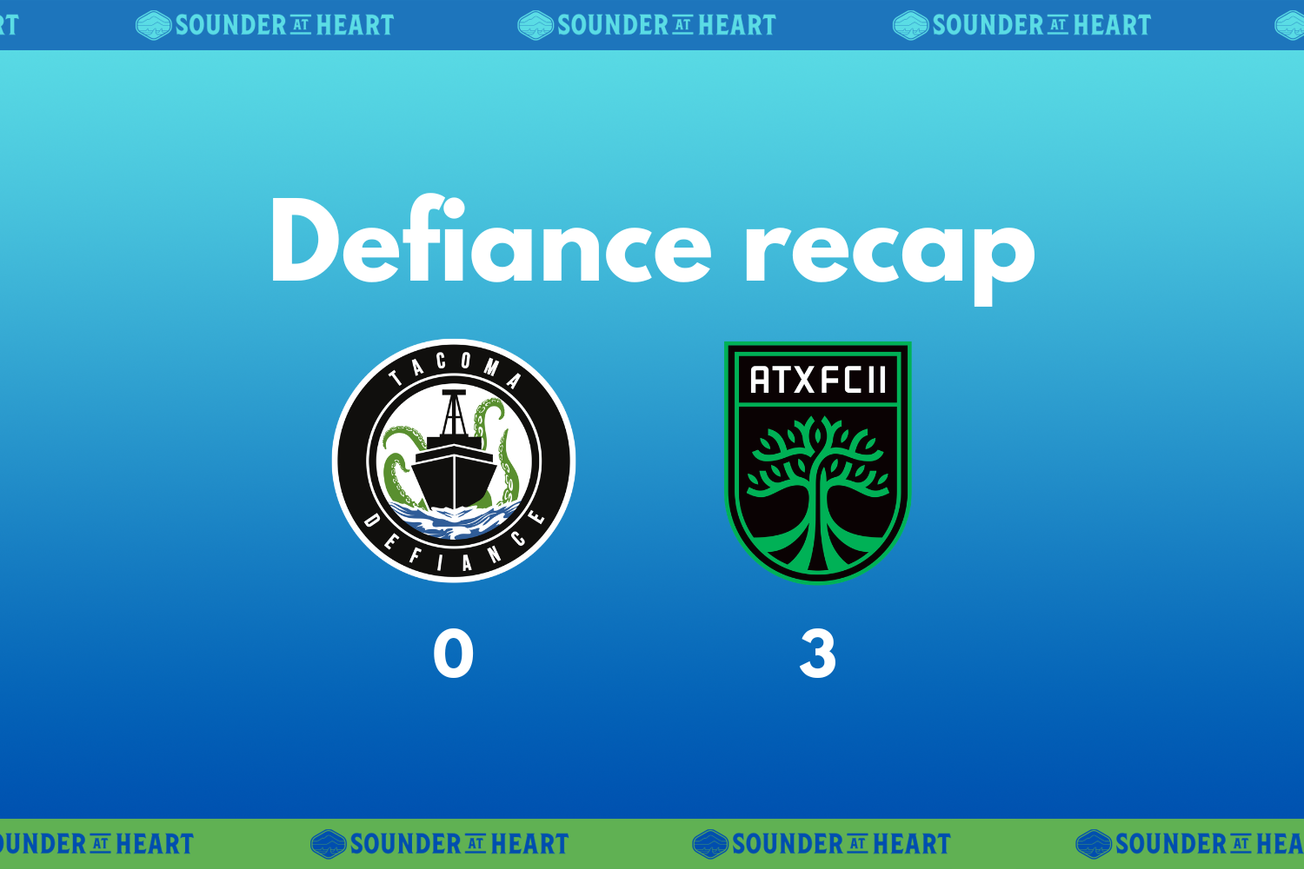 Defiance fall to Austin FC II, 3-0