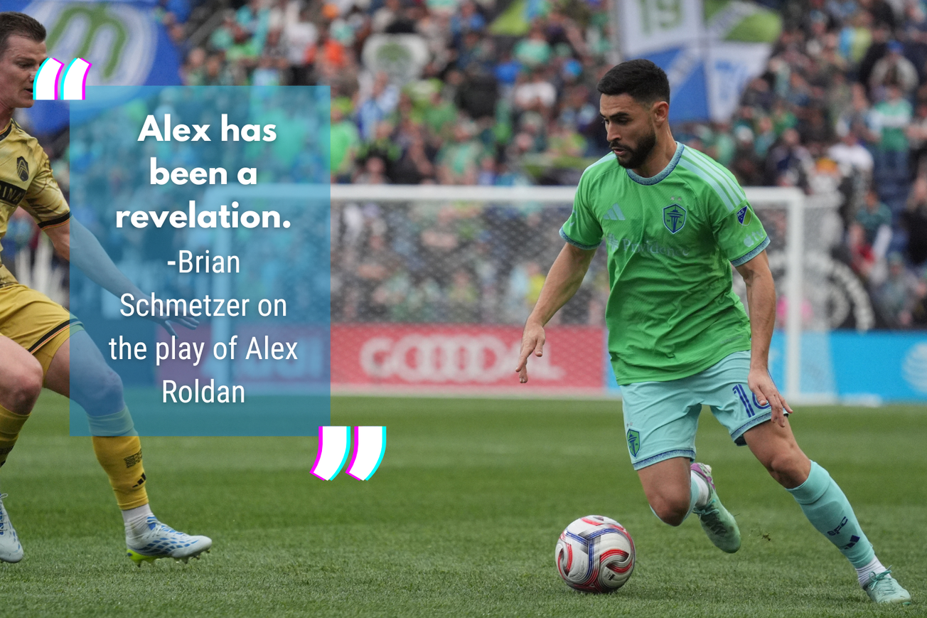 Alex Roldan has made transition to centerback look easy