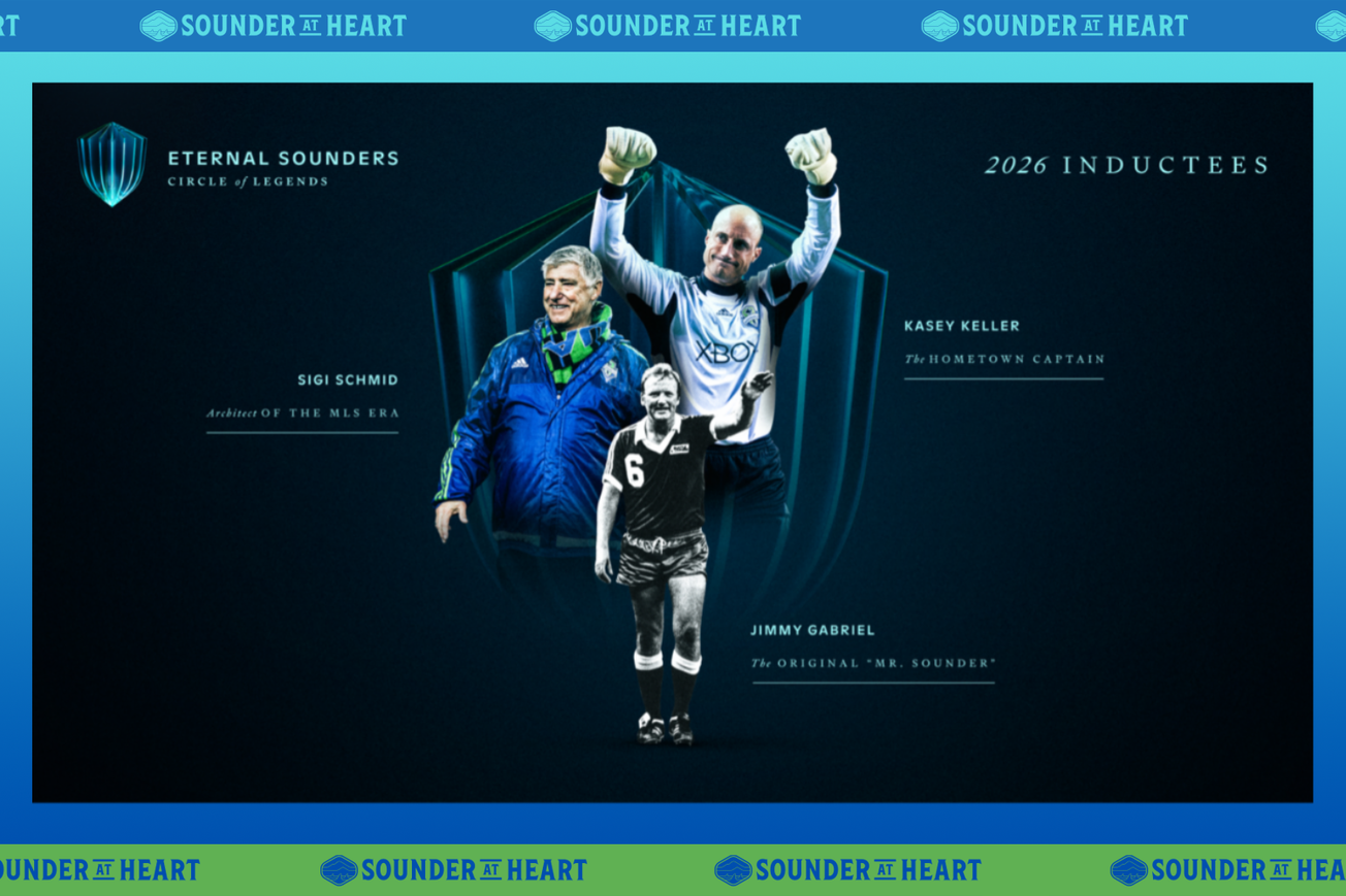 Three named to Sounders’ Circle of Legends