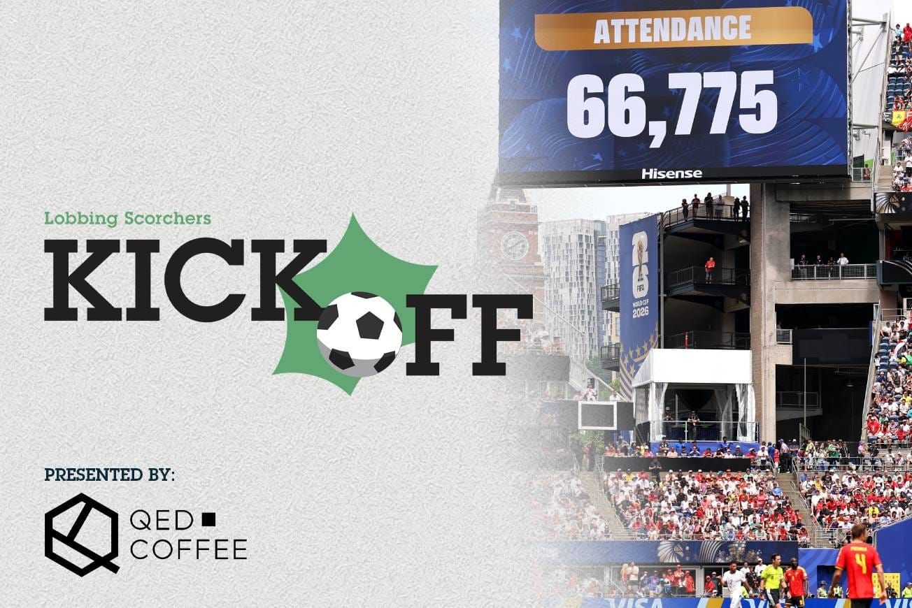 Lobbing Scorchers Kickoff: USMNT keep rolling + Seattle keeps showing out