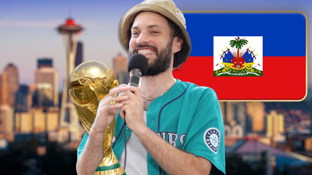 Lobbing Scorchers: Seattle Artist Sol Moravia-Rosenberg Talks Haiti, Hip Hop, and the World Cup