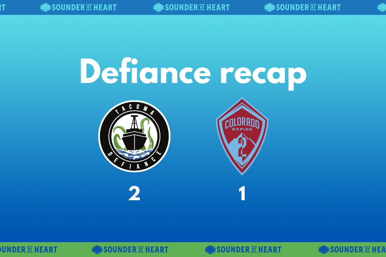 Defiance win and are above the playoff line