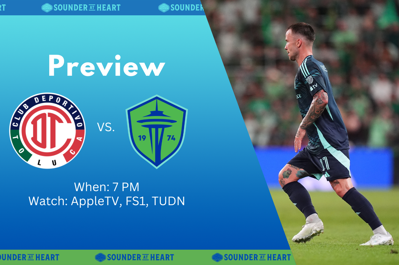 Toluca vs. Sounders: Gamethread