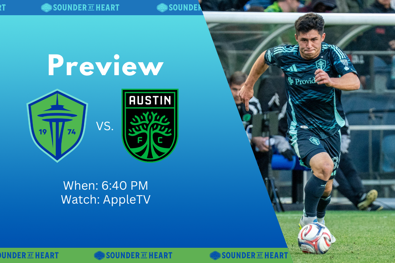 Sounders vs. Austin FC: Gamethread
