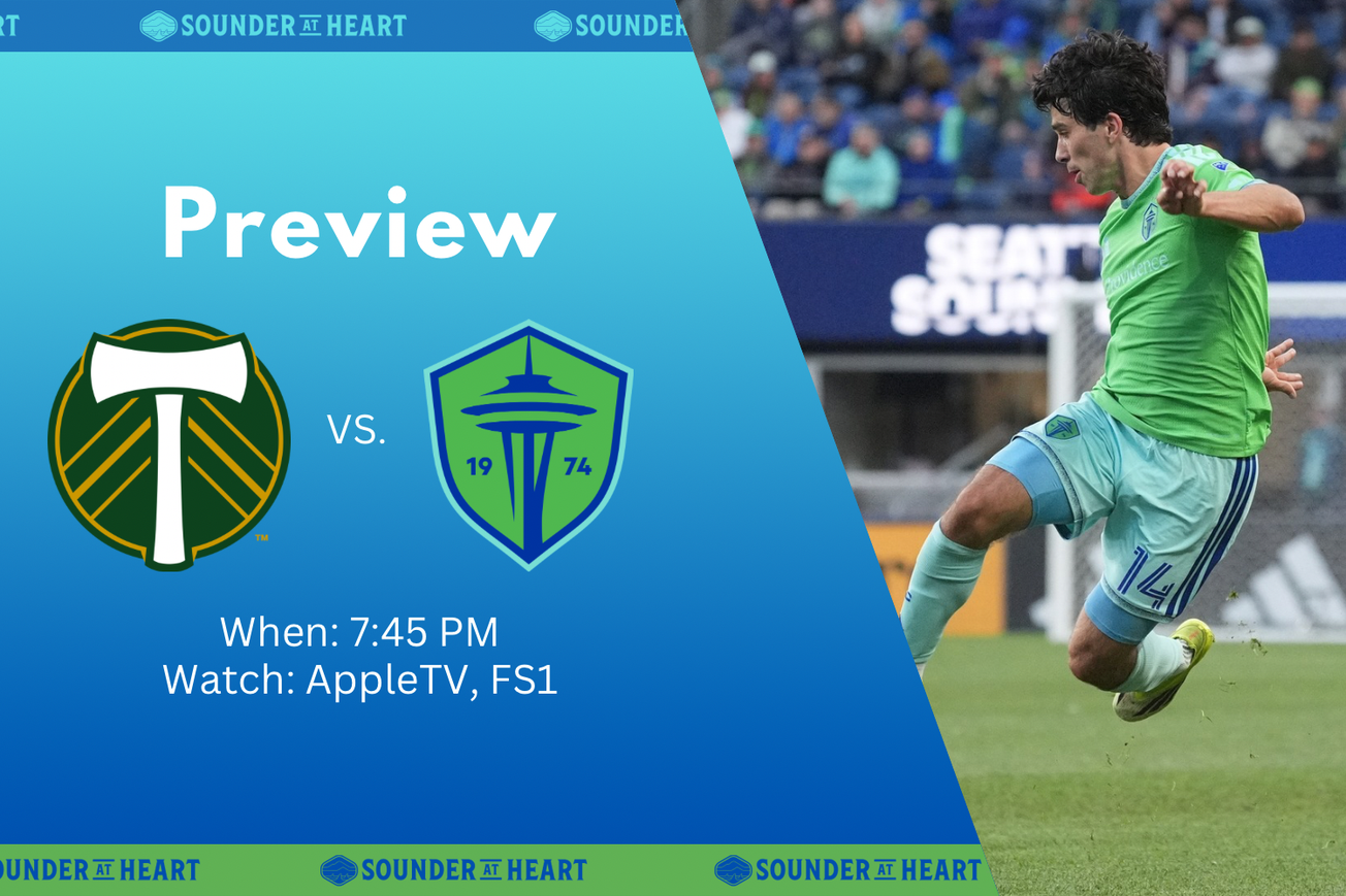 Timbers vs. Sounders: Gamethread