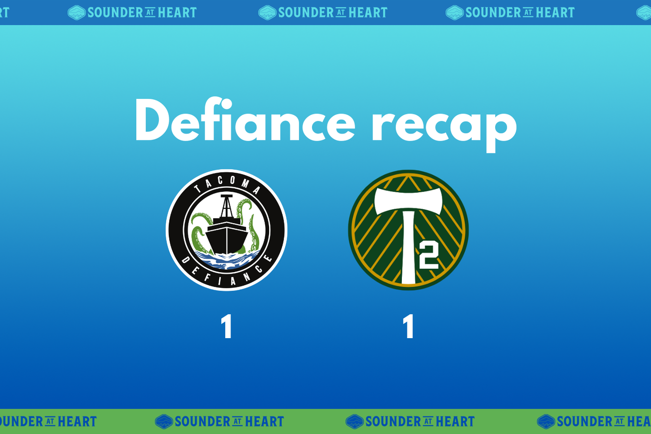 Defiance end regular season with a draw against Timbers 2