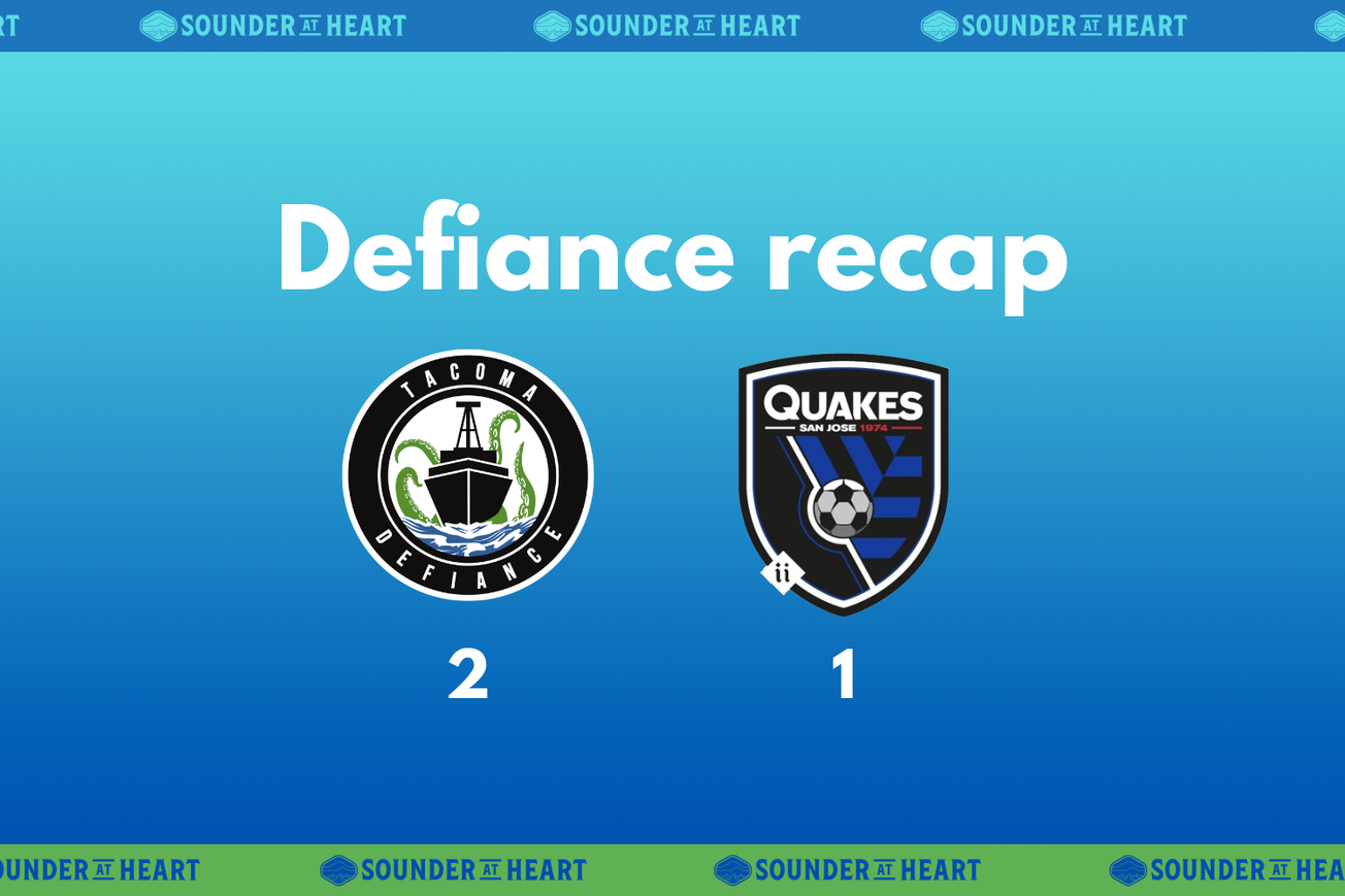 Defiance win it late against Quakes II