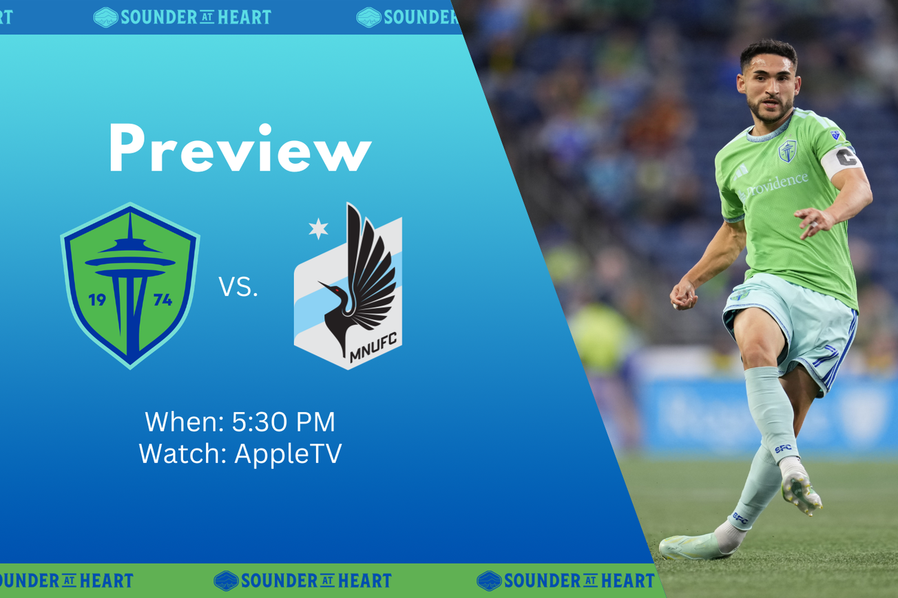 Sounders vs. Minnesota United: Gamethread