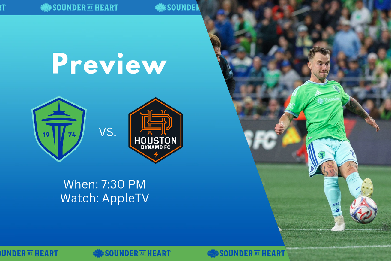 Sounders vs. Dynamo, livestream: Kickoff, lineup, updates