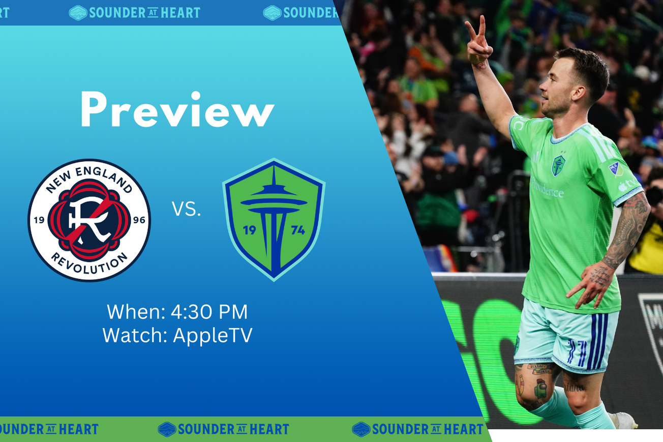 Revolution vs. Sounders: Gamethread