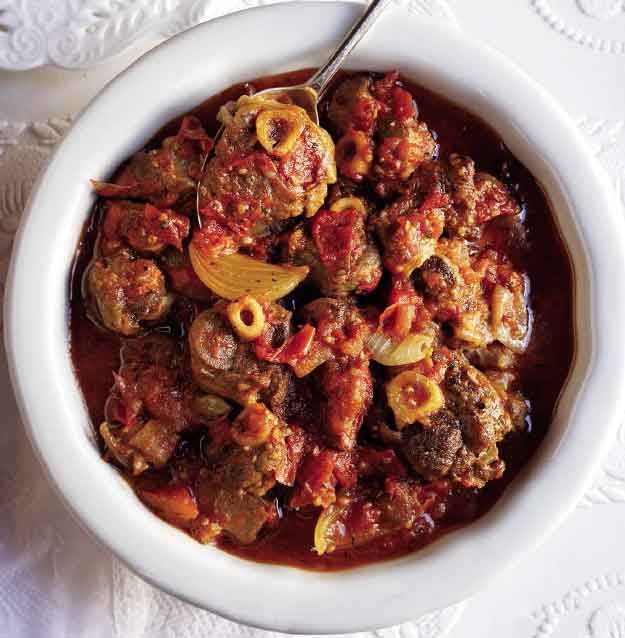 El bredie con tomates, un plato tradiconal de Sudáfrica