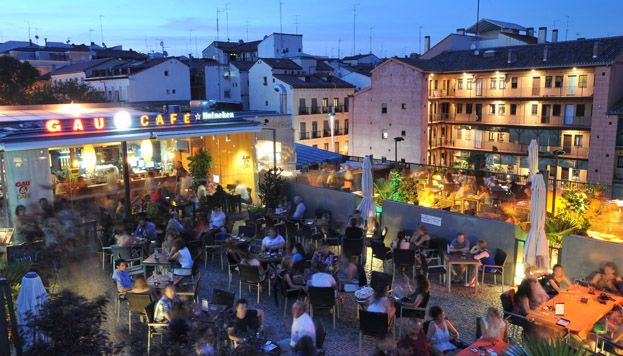 Vistas desde la azotea del café Gau