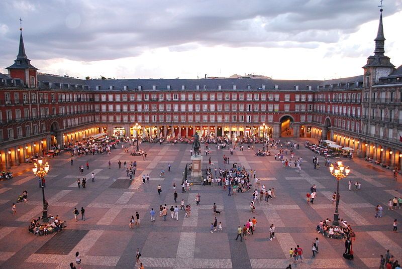 Vistas de la Plaza Mayor de Madrid