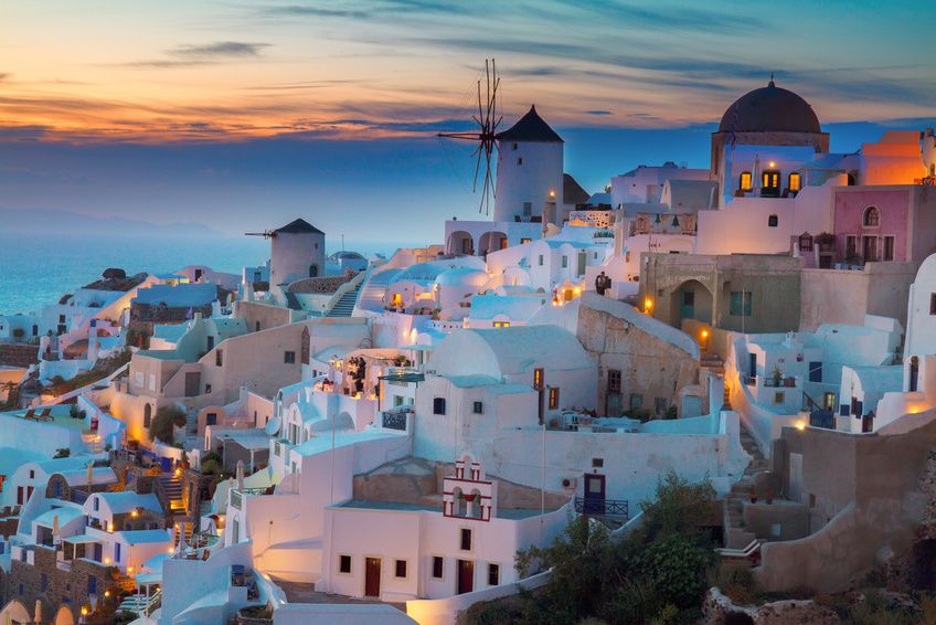 Oia, Santorini, Grecia