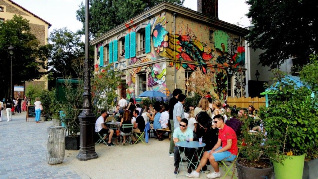 HomeExchange intercambio gratuito de casas Pavillon des canaux, Paris, bares al aire libre