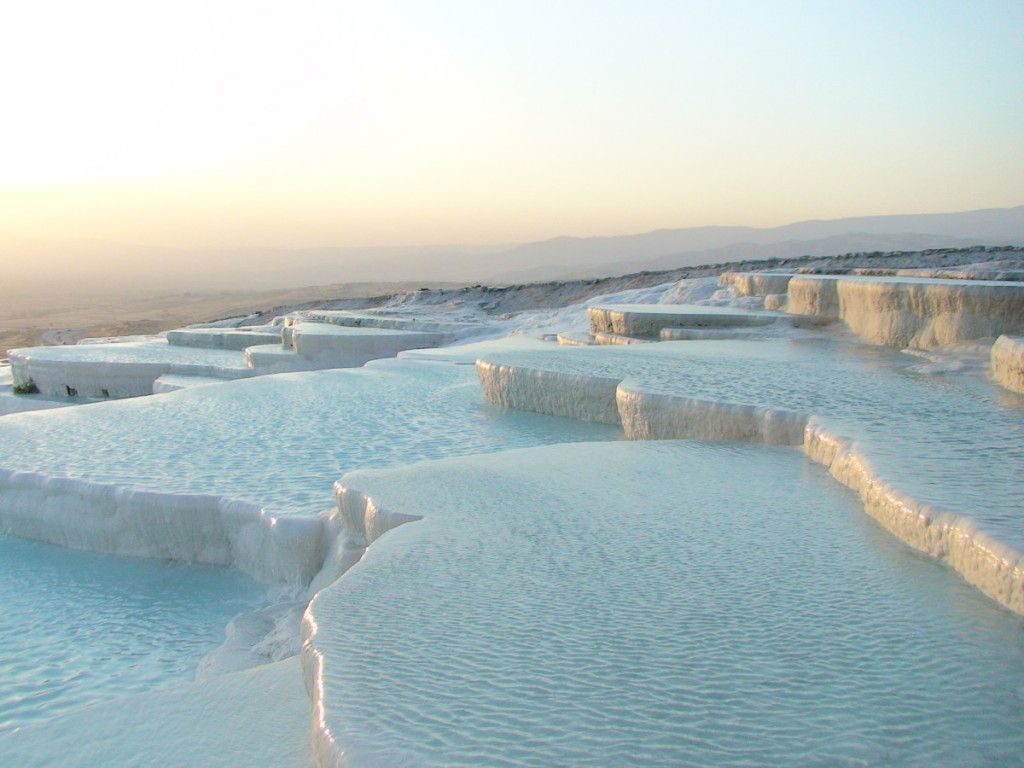 Pamukkale Turquia, aguas termales