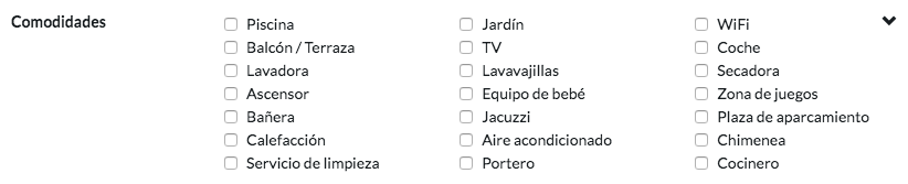 Filtros de Búsqueda