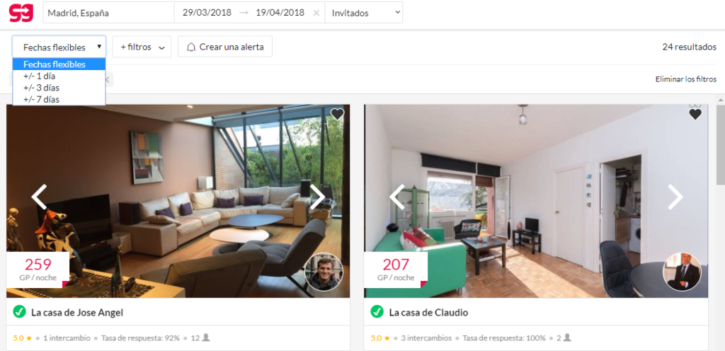 Filtros de Búsqueda