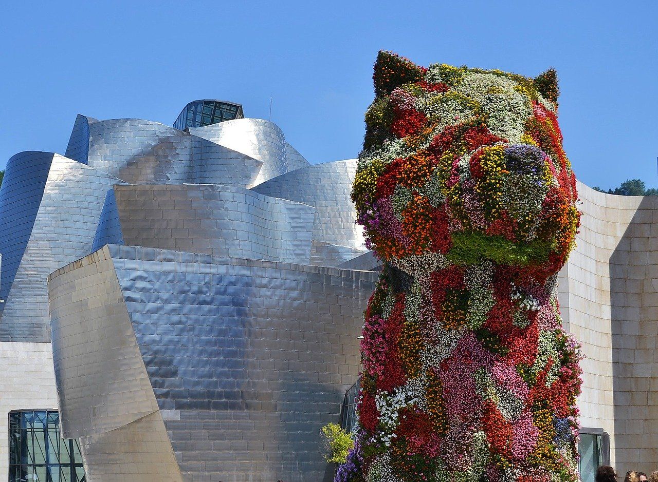 que hacer en bilbao, puppy, museo Guggenheim