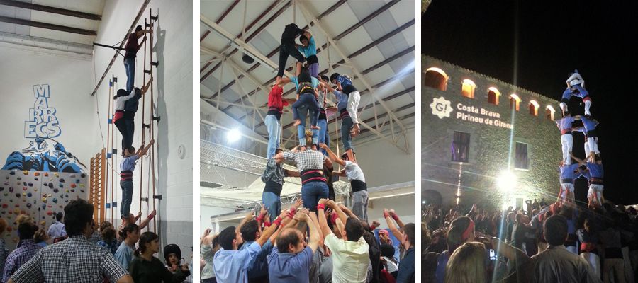 castellers de Gerona