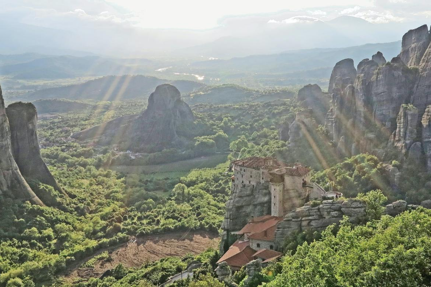  intercambio de casas grecia vacaciones meteora montaña