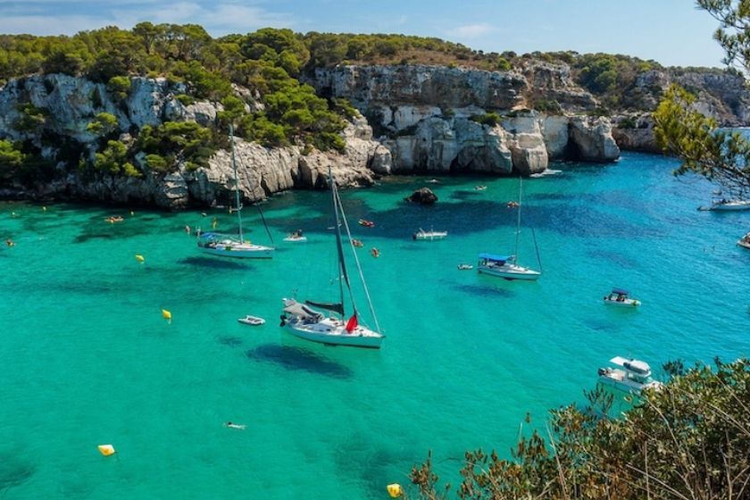 mejores playas de Espana menorca
