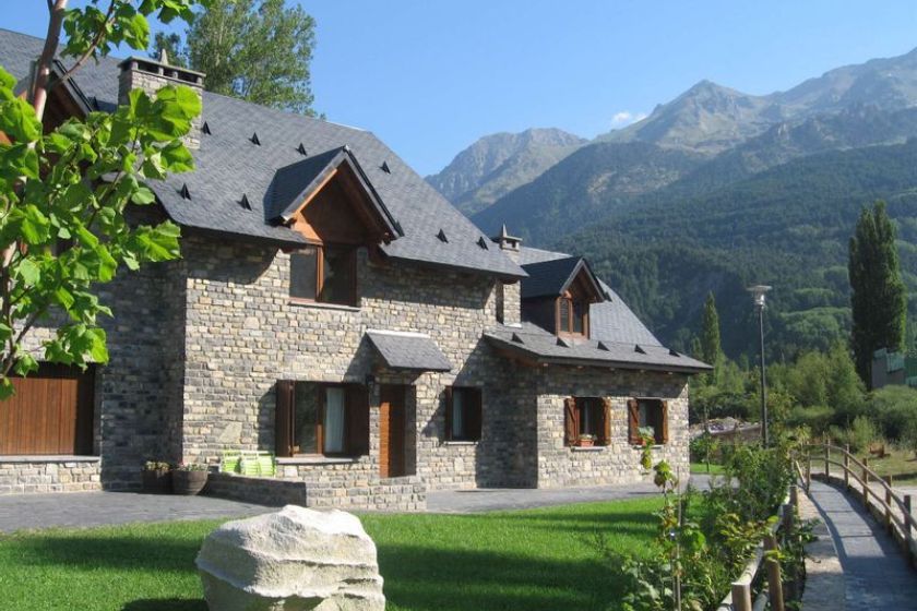 Casas en la montaña en Aragon, Huesca
