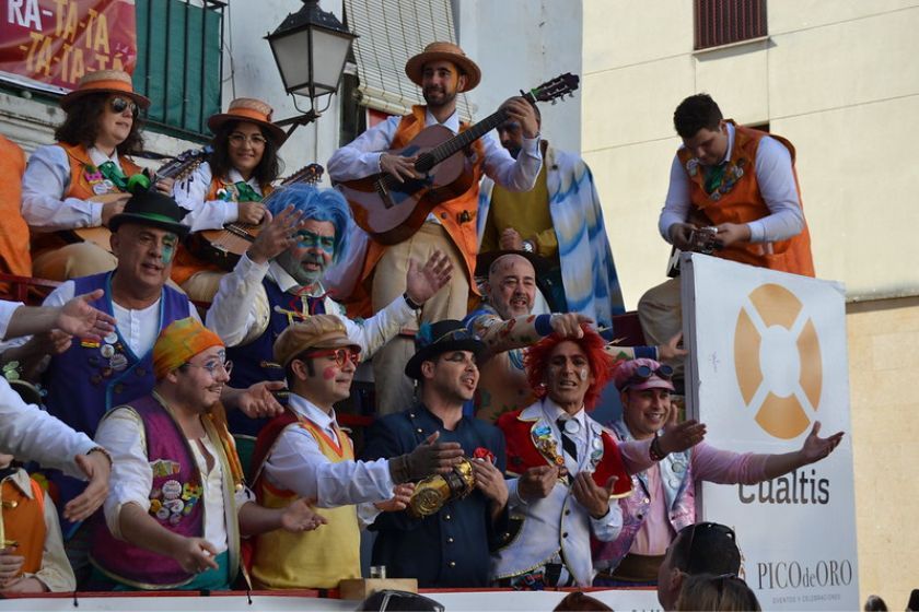 chirigota en el carnaval de cadiz
