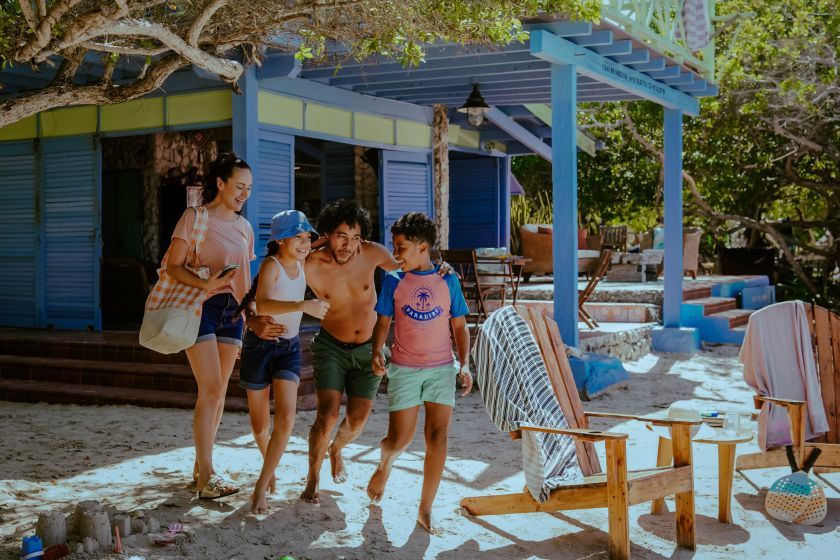 Familia Fernandez protagonistas anuncio HomeExchange 2023