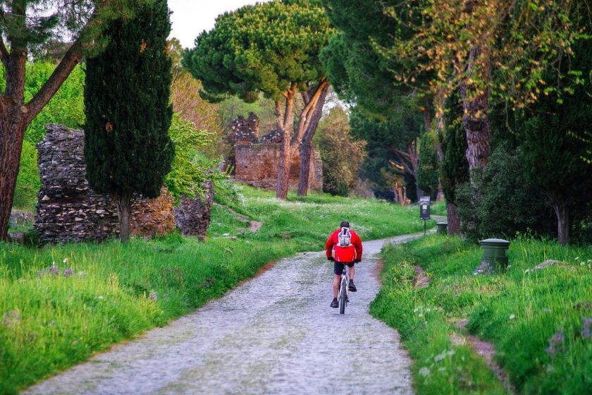 cosas originales que hacer en Roma, Parque regional Appia Antica