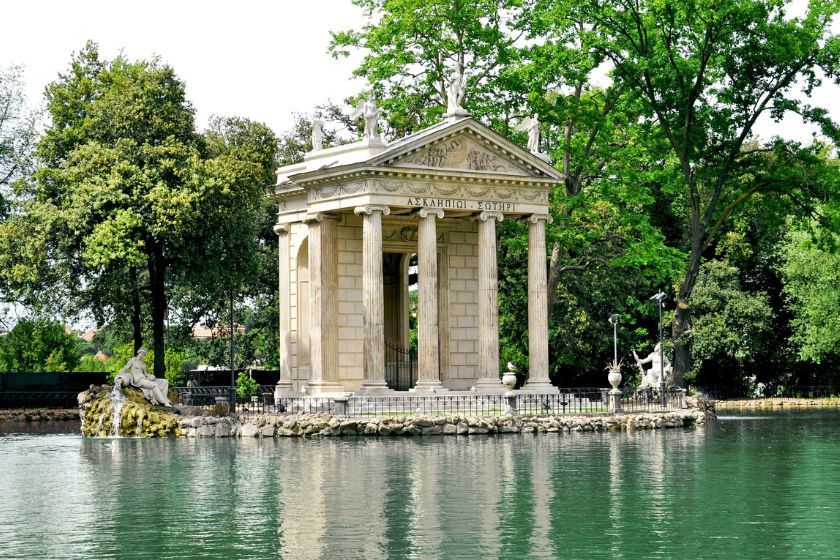 Villa Borghese en Roma