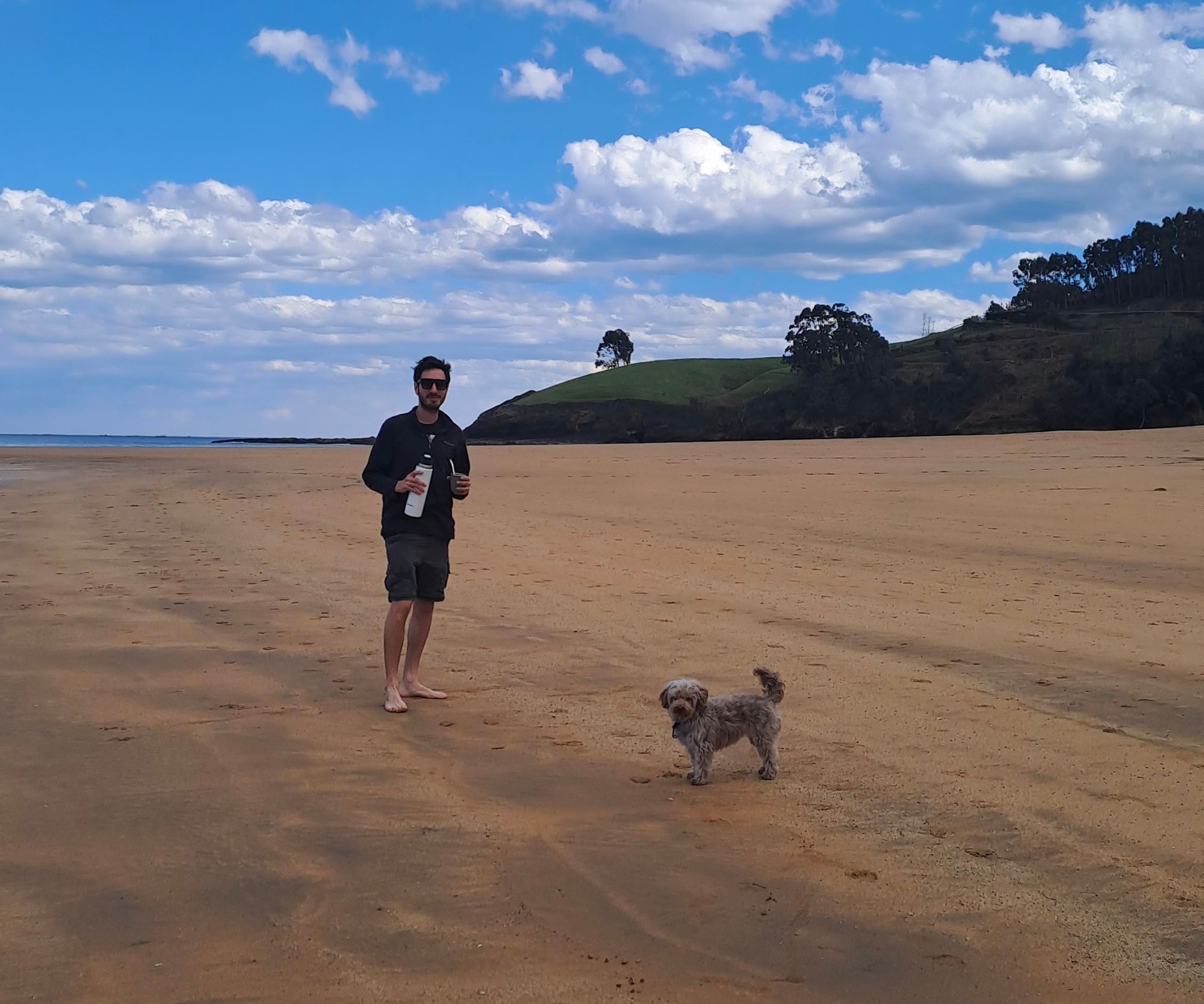Disfrutar de la playa después de trabajar desde casa