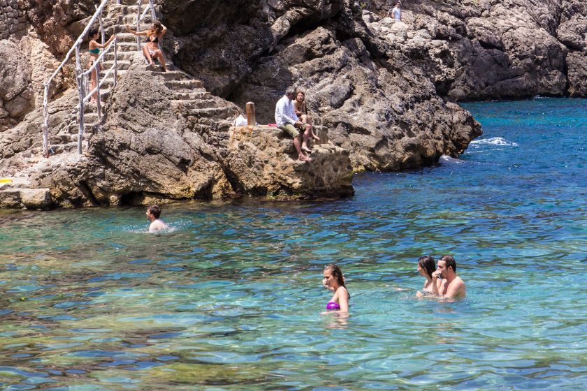 Cala Deia en Mallorca