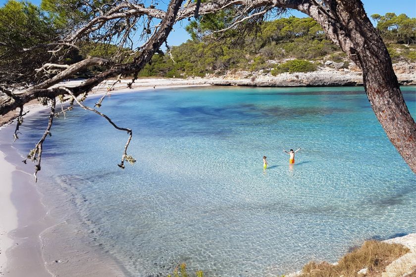 Cala Mondrago en Mallorca