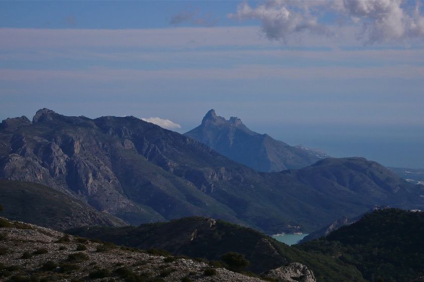 Ruta de la sierra de Bernia en Alicante