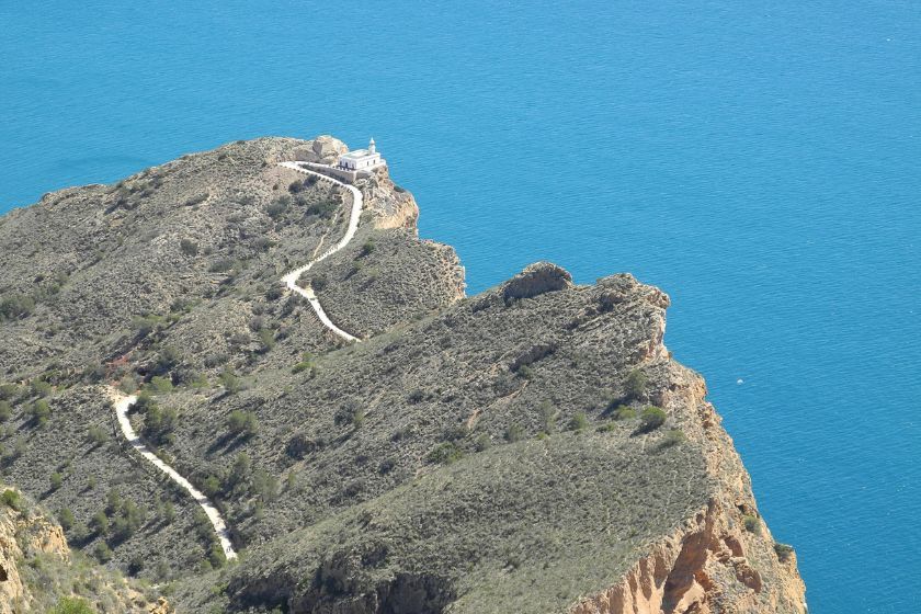 rutas de senderismo en alicante, Faro de Lalbir