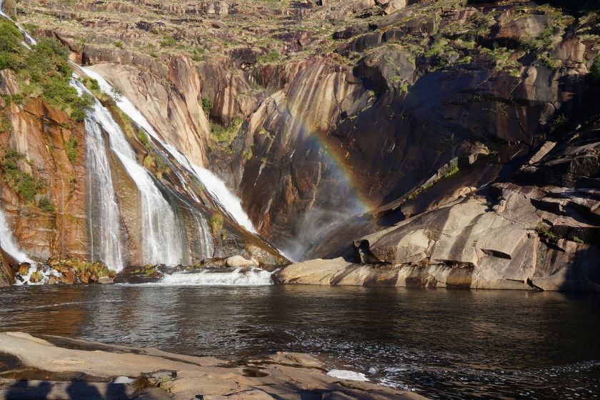 cascada de ezaro en galicia