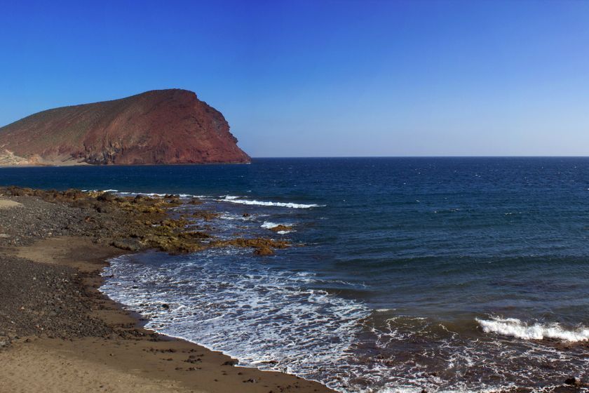 mejores playas de tenerfie, playa la tejita