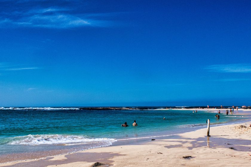 Playa de la concha en fuerteventura