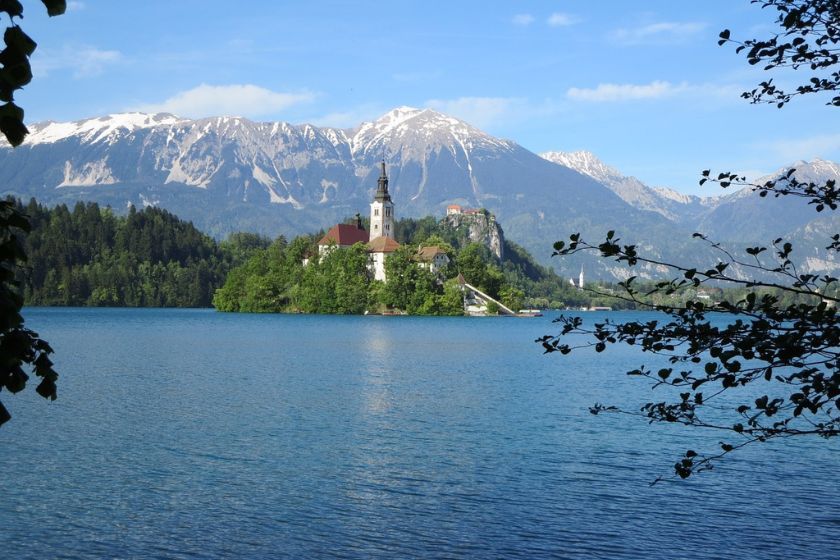 donde viajar en octubre Bled eslovenia