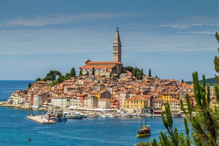 donde viajar en septiembre rovinj croacia