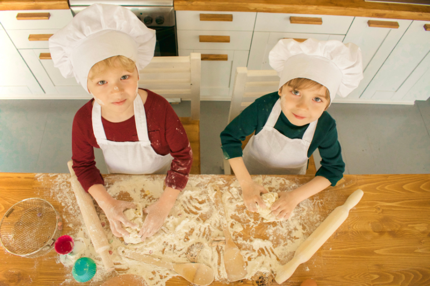 Planes con niños taller cocina