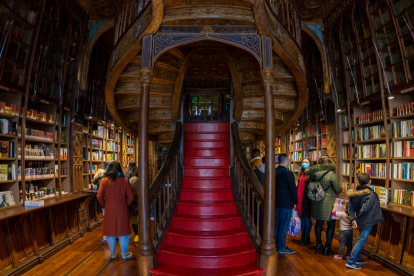 Qué ver en Oporto, librería Lello