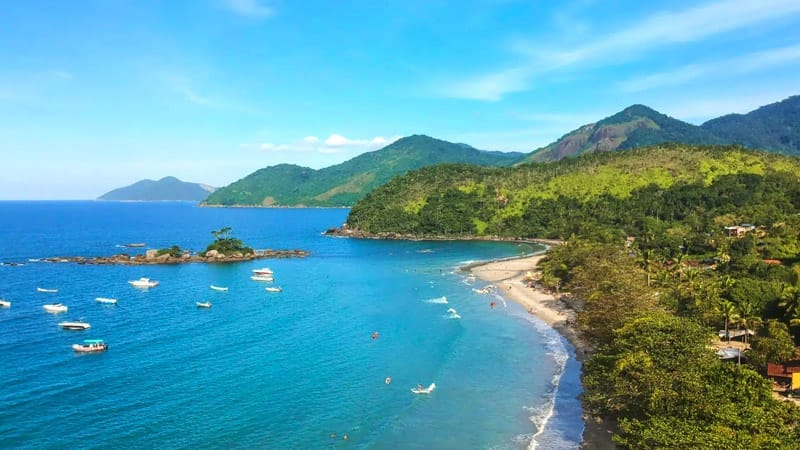 Las 5 mejores playas de Brasil-Ilhabela, San Pablo.