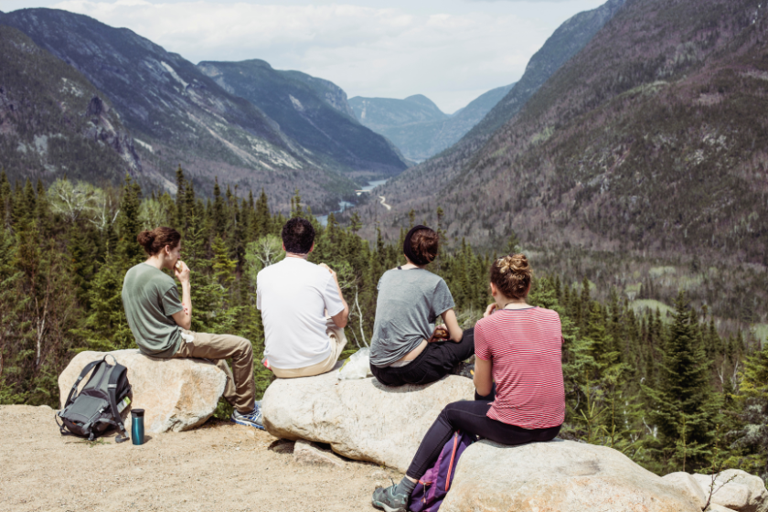 Que ver en Quebec parque Hautes-Gorges
