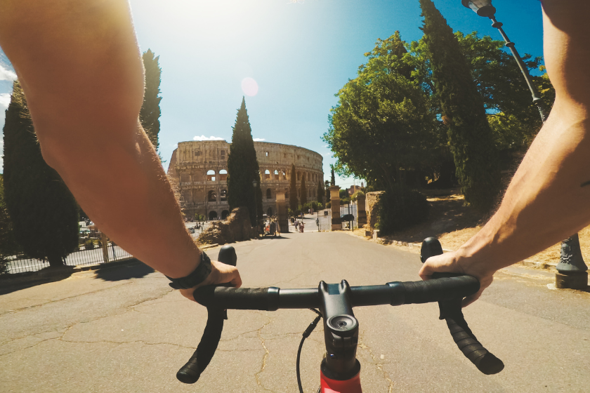 viajar a Roma barato transporte