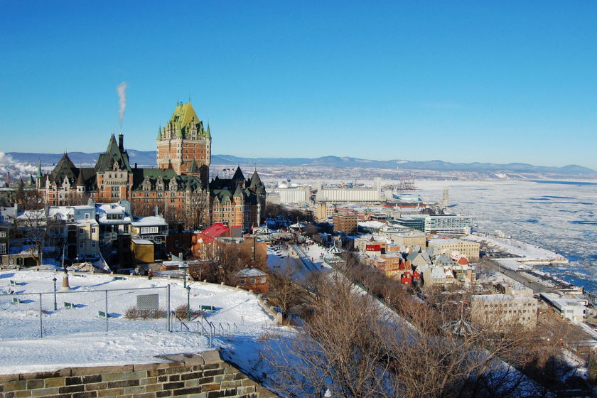 invierno quebec canada