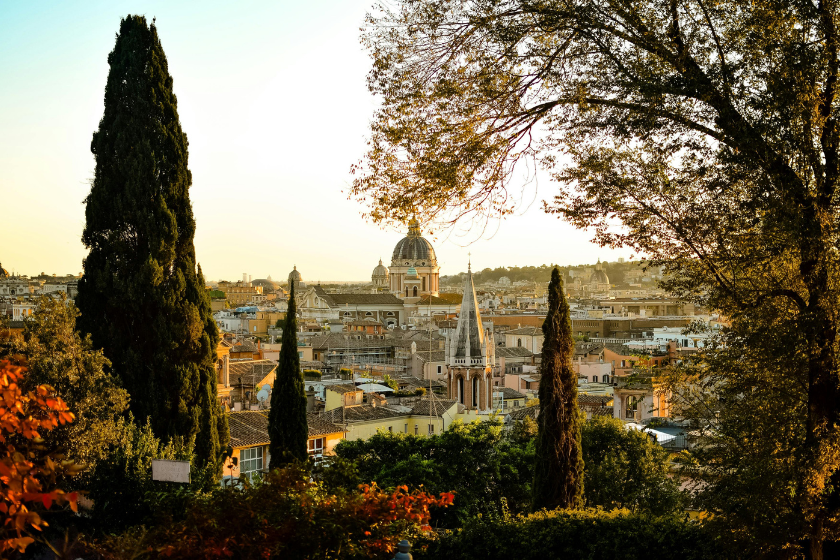 Vacaciones escolares en Italia Roma