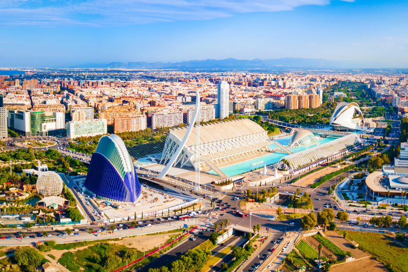ciudades más turísticas de España Valencia