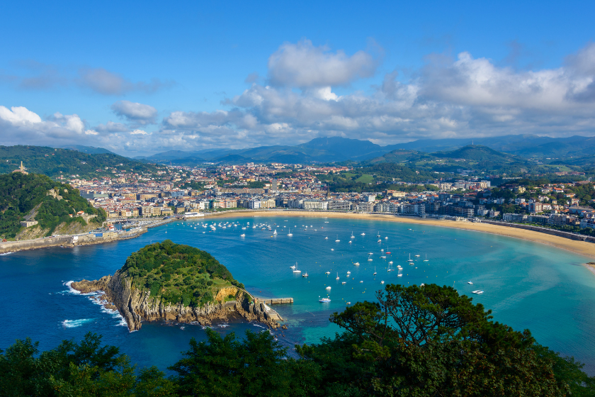 ciudades más turísticas de España San Sebastián